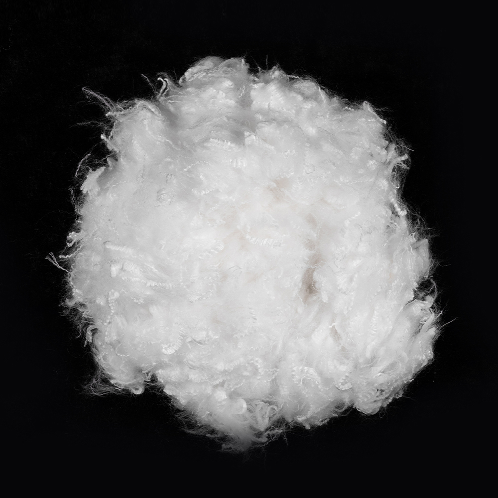 Sợi Staple Polyester 1,2D * 25MM